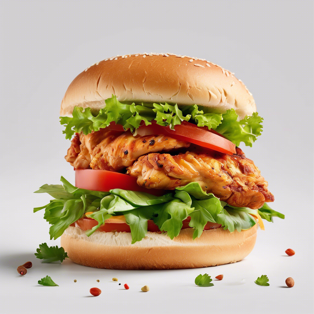 Sandwich Poulet Épicé