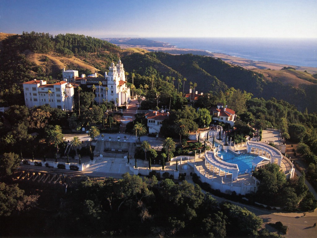 Hearst Castle (foto emprestada)