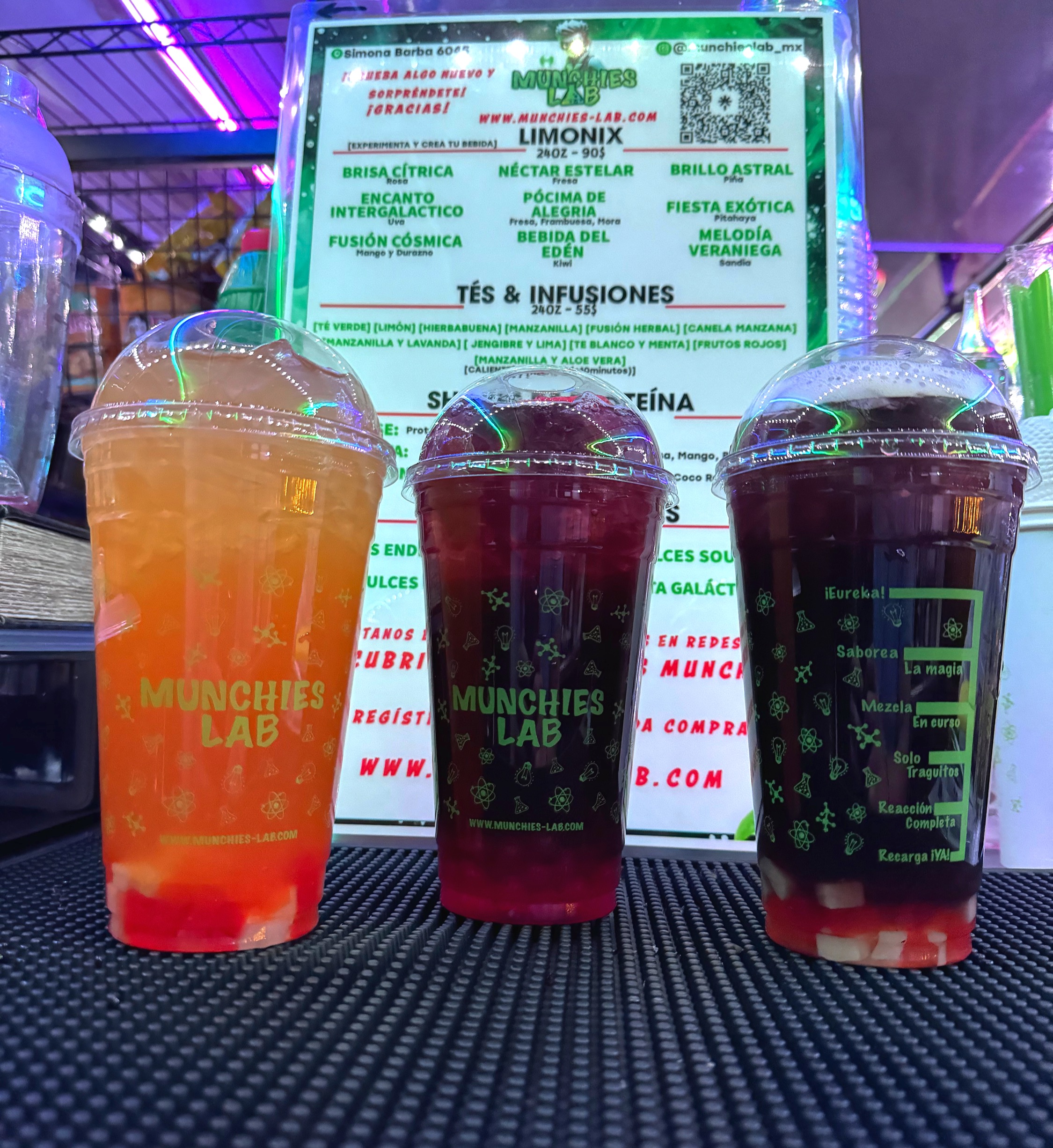 Arranged Food and Objects