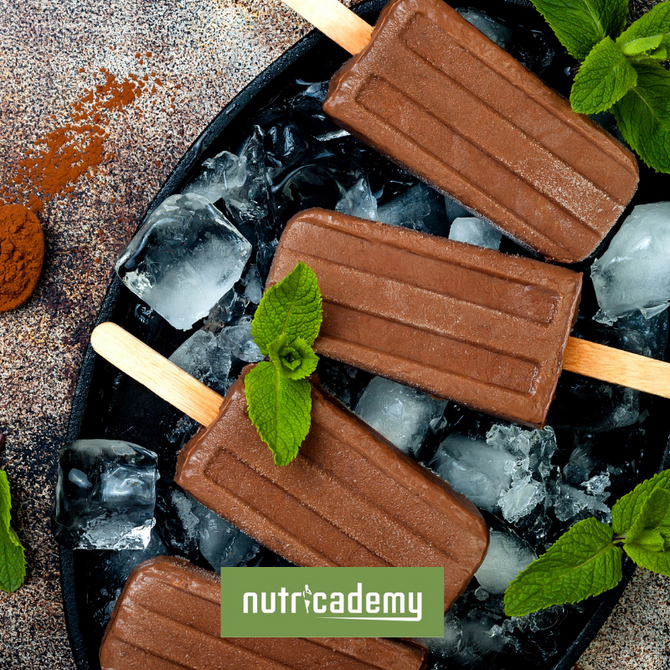 Banana & Chocolate Ice Lollies