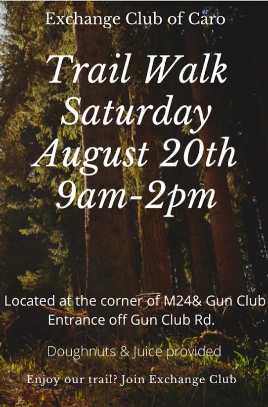 Caro Exchange Club Annual Trail Walk