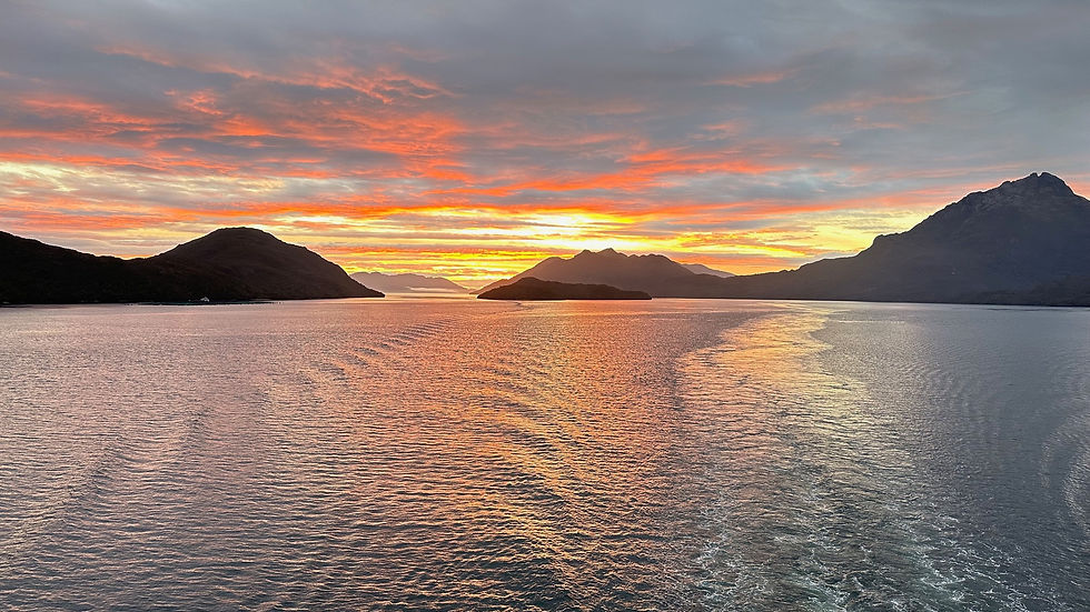 Chilean Fjord Sunset © James Phillips / OWE