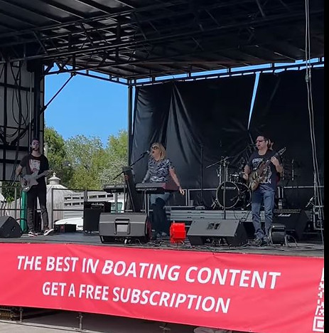 Exit Left Florida's Best Rock Band for hire performing live at the Florida's Outdoor Expo South Florida Fair