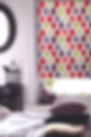 KDD ogee berry roller blind