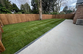 new build landscaping