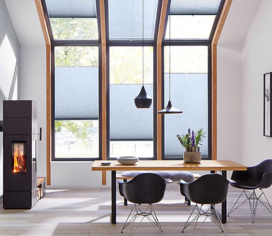 Cosiflor pleated blinds