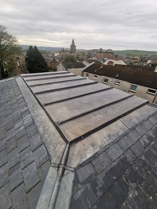 Completed leadwork
