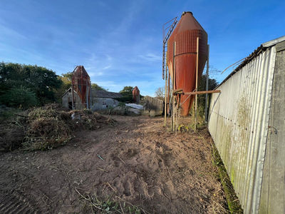 farm site clearance for a new barn development