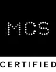 MCS CERTIFIED logo, white letters on a black background, M&F Group (Scotland) Ltd