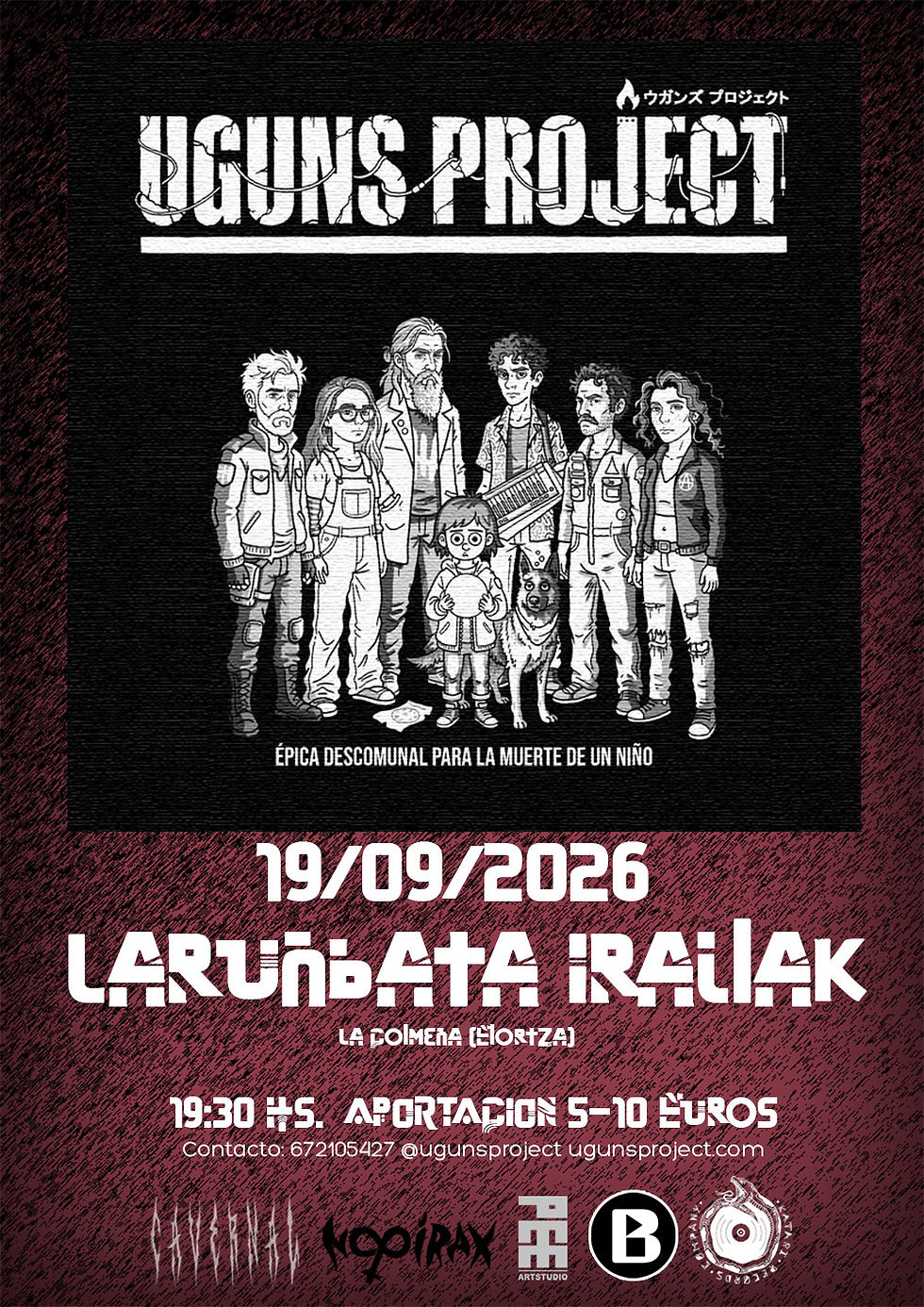 18/19 Sept. Uguns Project en Vitoria Gasteiz