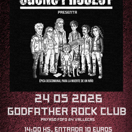 24/05/2026 Presentación en #Vallecas #Godfatherclub