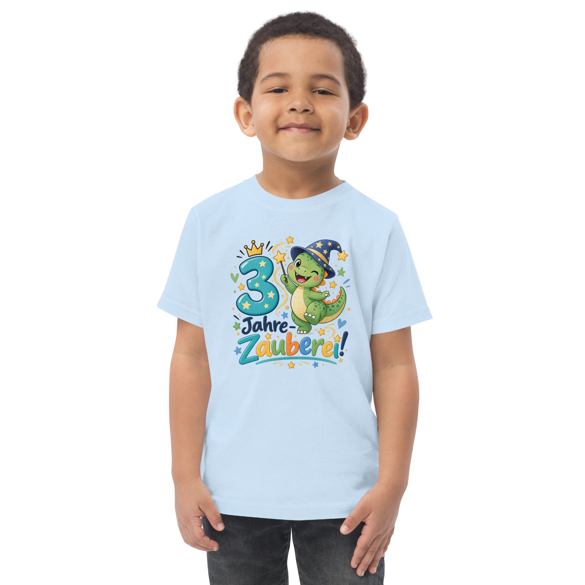 3 Jahre Zauber - Geburtstag T-shirt mit Dino