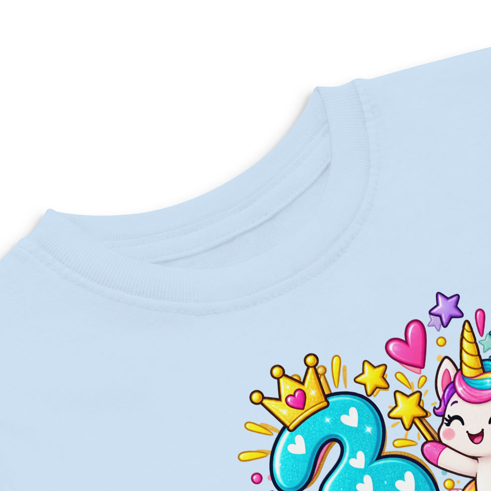 Miniaturbild: 3 Jahre Zauber - Geburtstag T-shirt mit Einhorn
