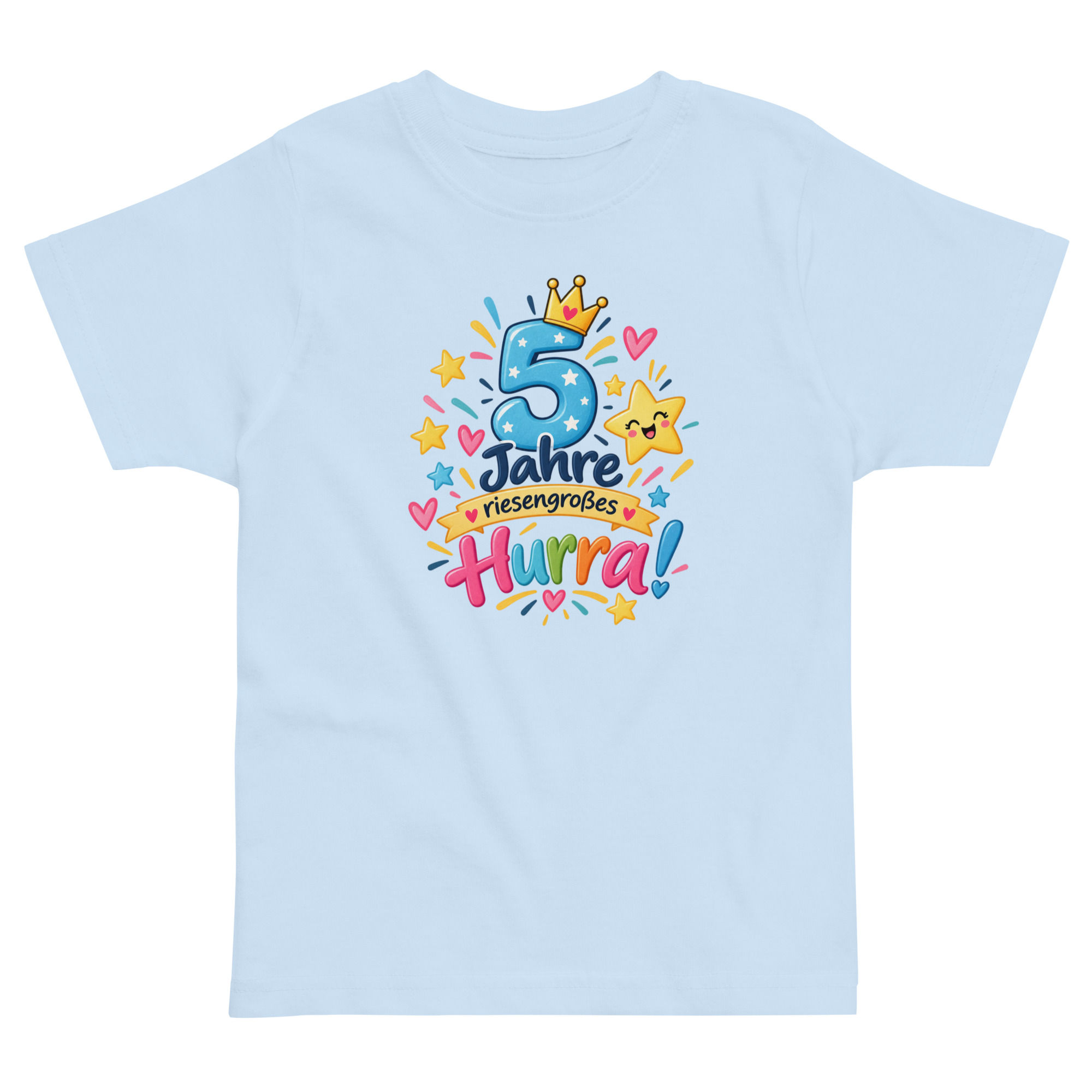 5 Jahre Hurra Geburtstags T-Shirt