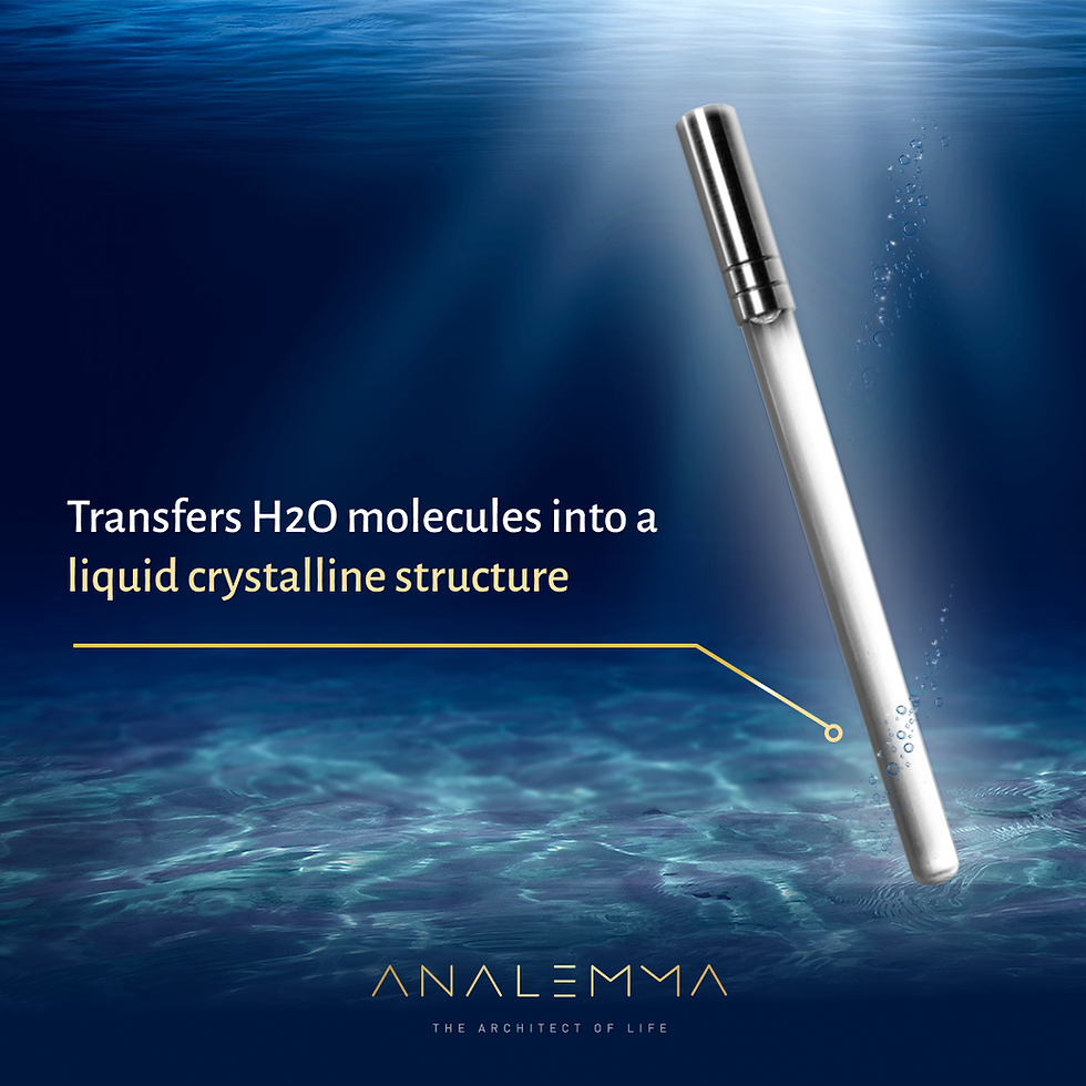 Thumbnail: Analemma Clear Quartz Wand -Stainless Steel