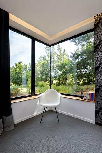 Fenêtre aluminium ouvrant caché Castel Ouvertures