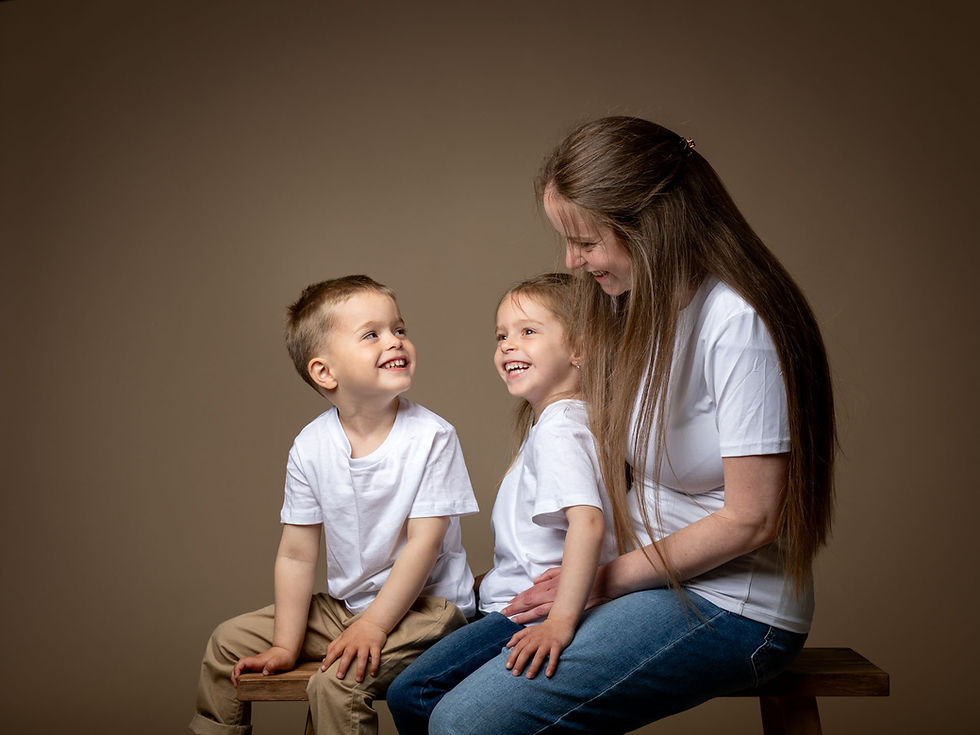 Studie · Portræt og familie