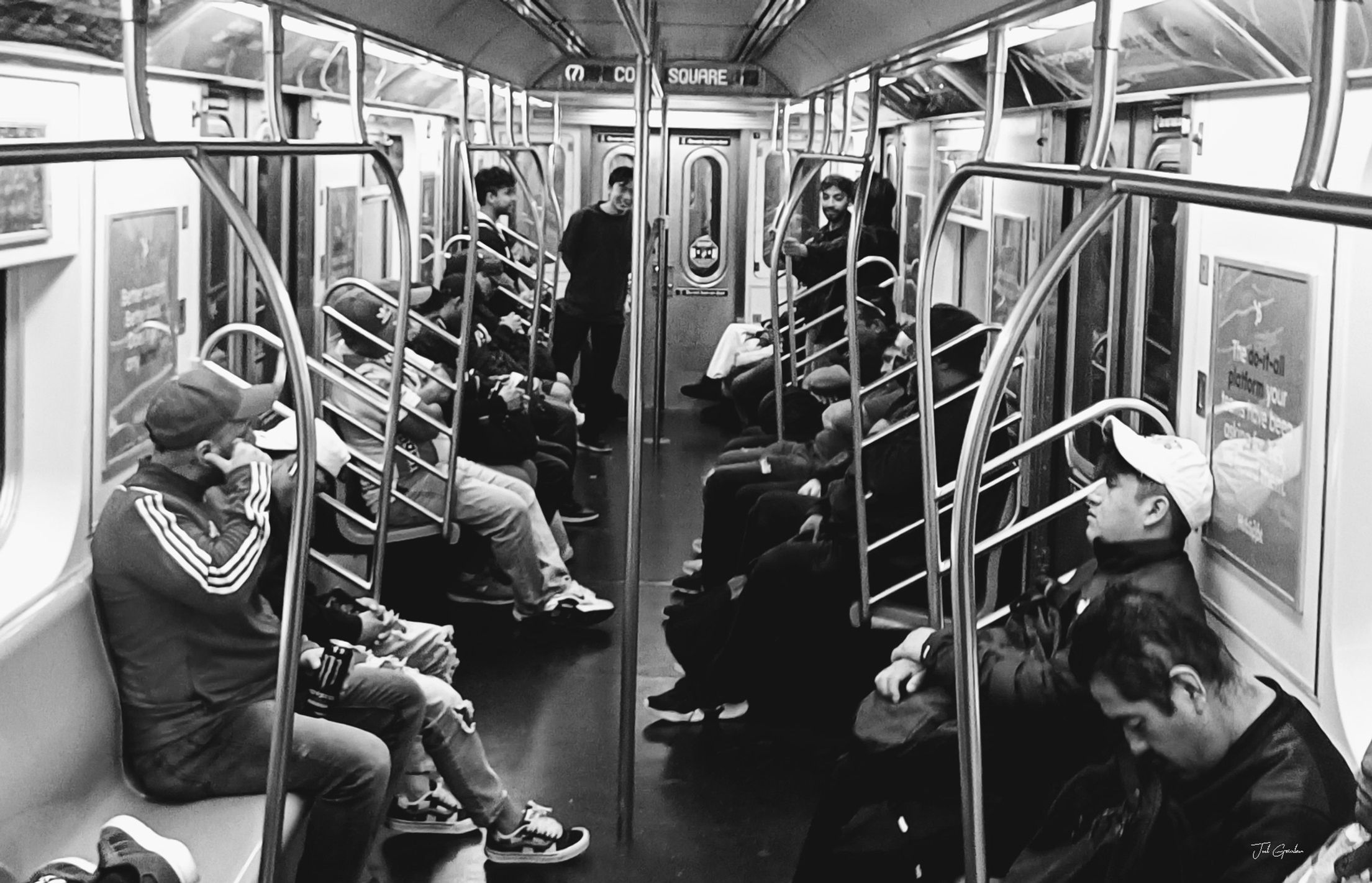 Tôt dans le métro vers Harlem