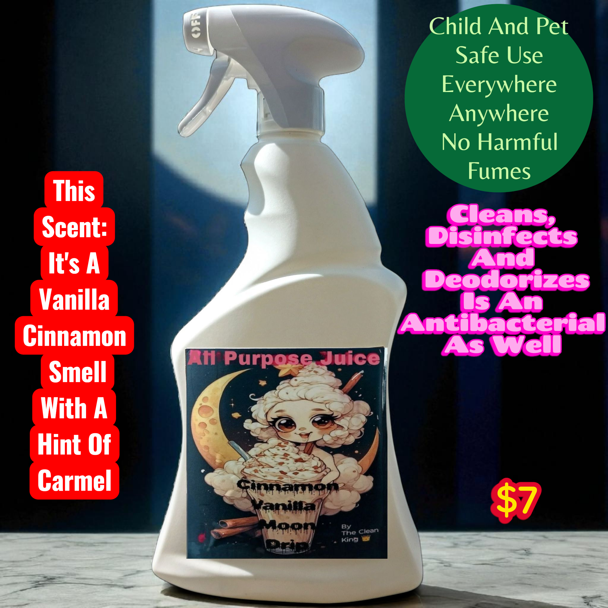  Cinnamon Vanilla Moon Drip