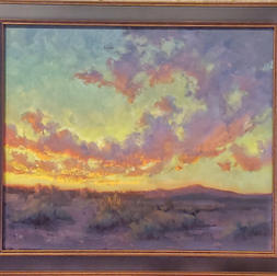 landscape painting, plein air painting, Sunset painting, buy art online, wall art, fine art