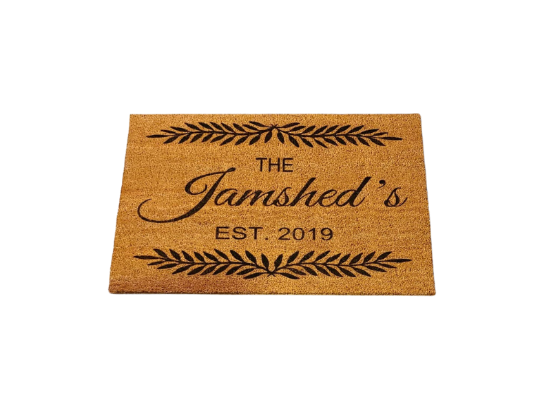 Thumbnail: Custom Welcome Doormat