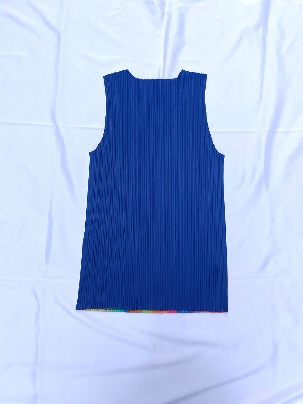 Thumbnail: SS 97 Pleats Please Issey Miyake Rainbow Top