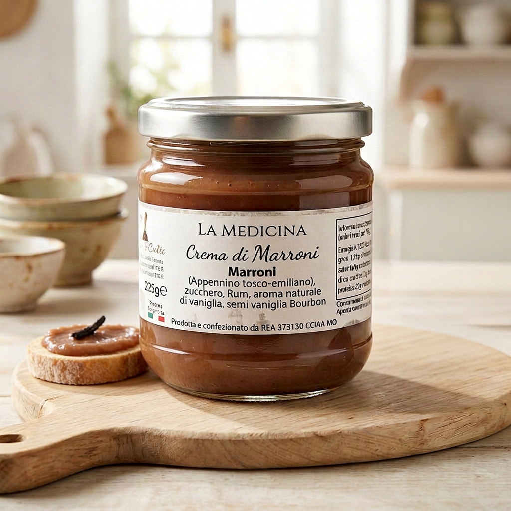 Creme artesanal de castanha da montanha