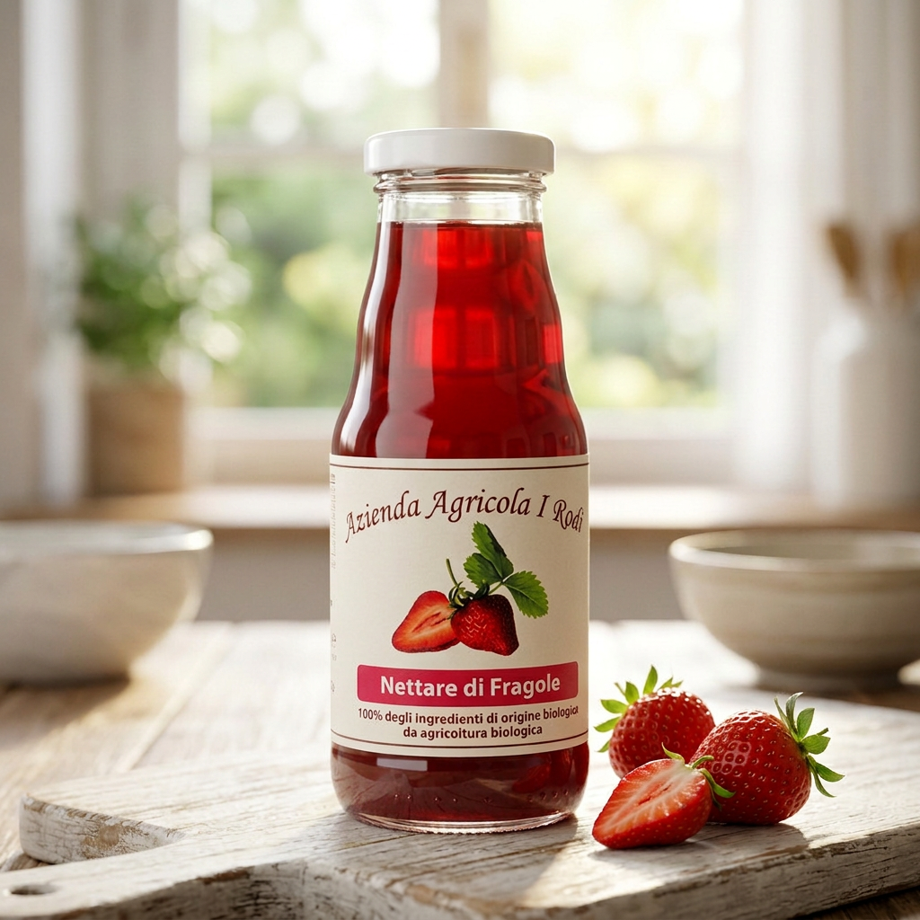 Nettare di Fragole di Montagna Biologico