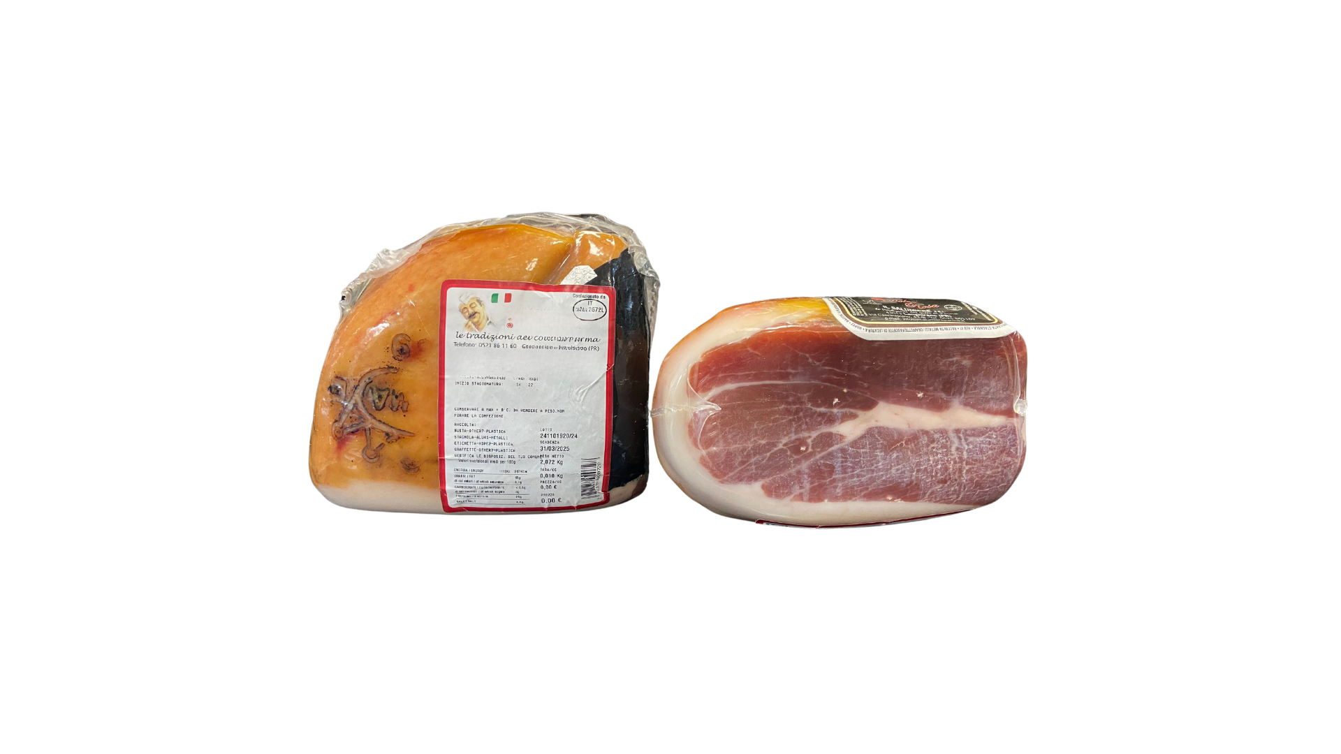 Prosciutto di Parma DOP -  Trancio interno "2 kg"