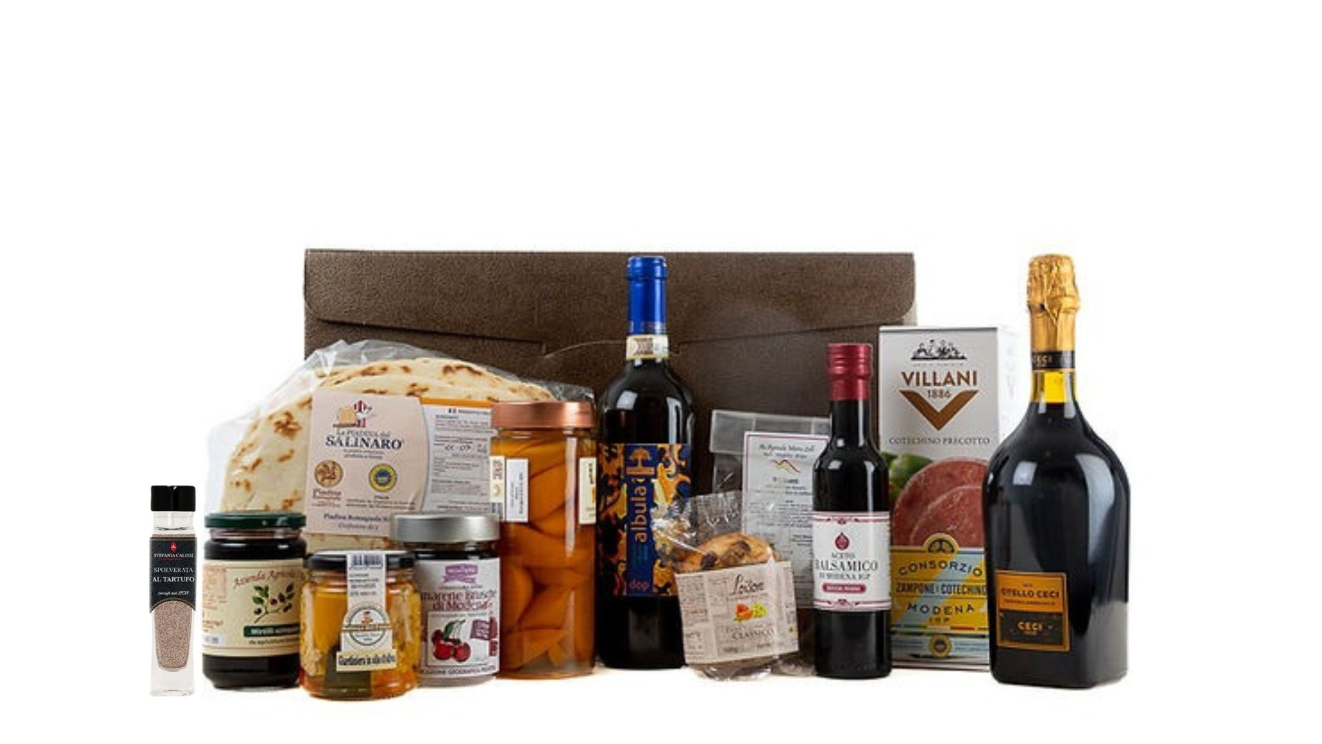 Cesta de regalo "Mezcla de Plata"