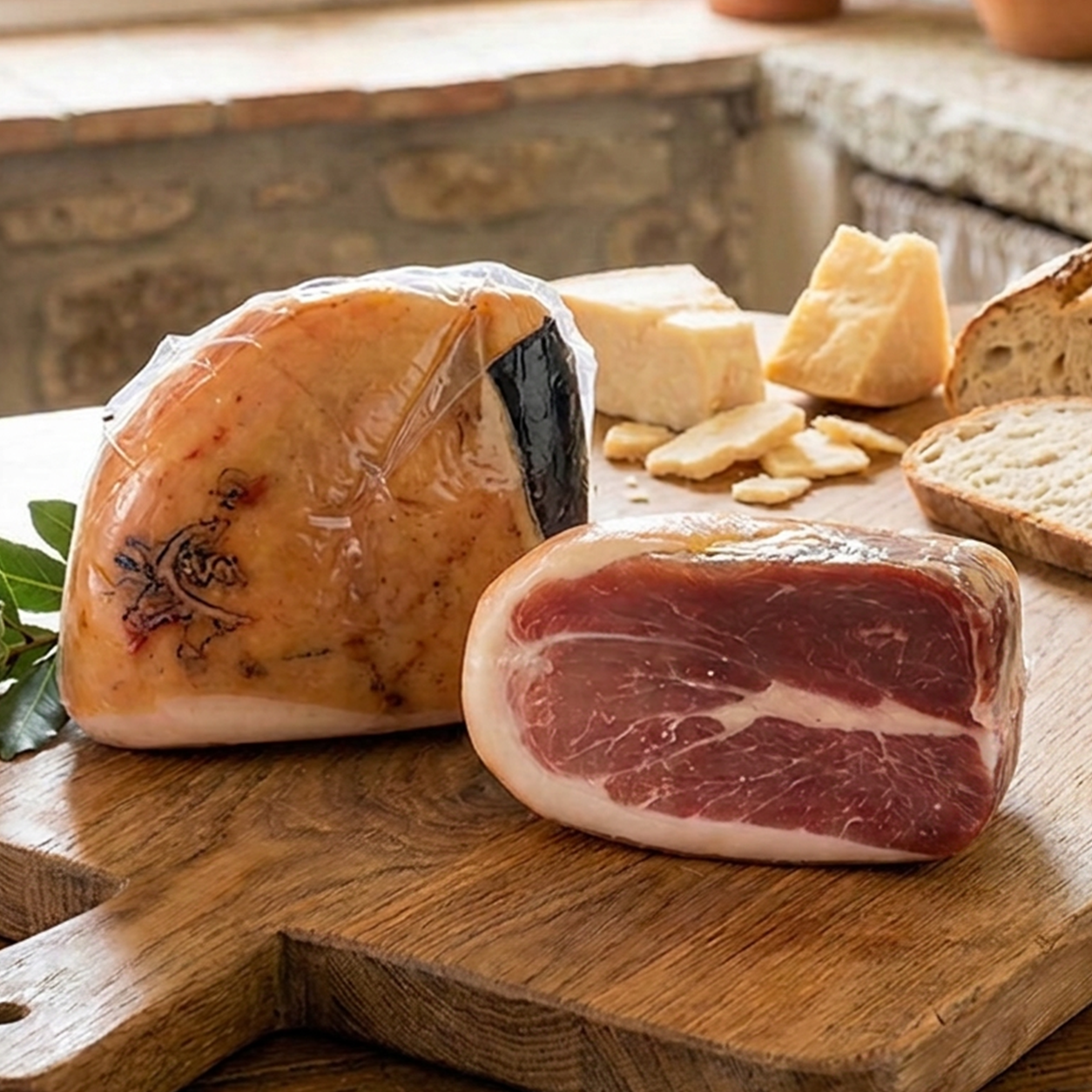 Parmaham DOP 36 maanden - Inwendige plak "2 kg"