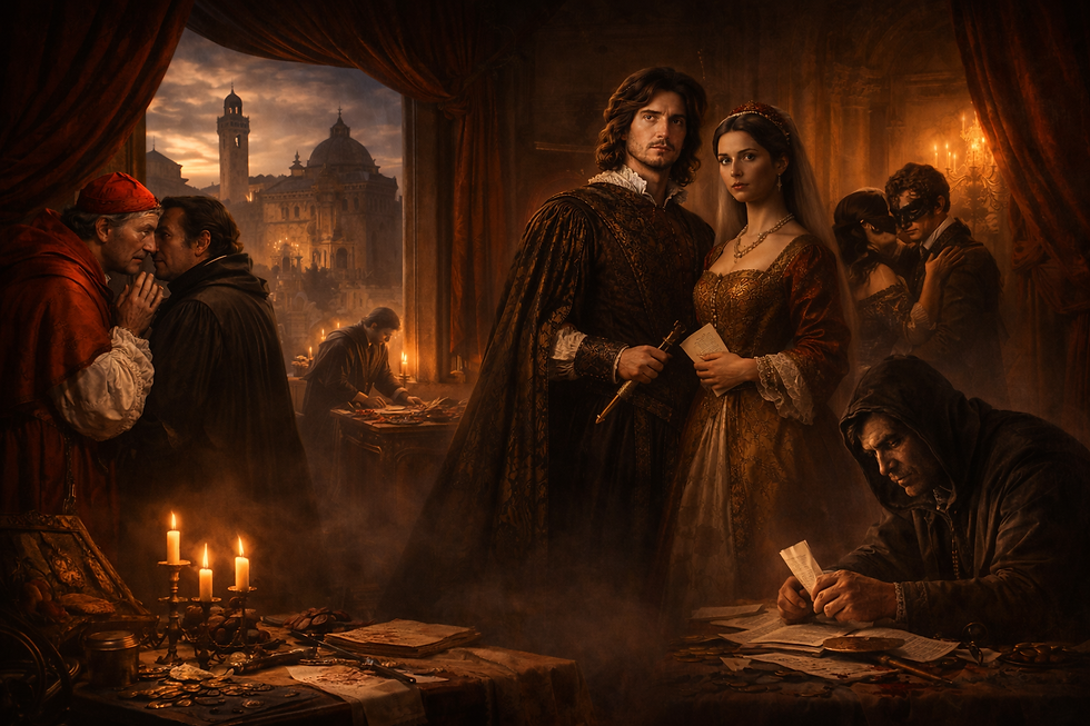 Fatti e misfatti, intrighi e segreti di Duchi e Duchesse alla corte dei Farnese