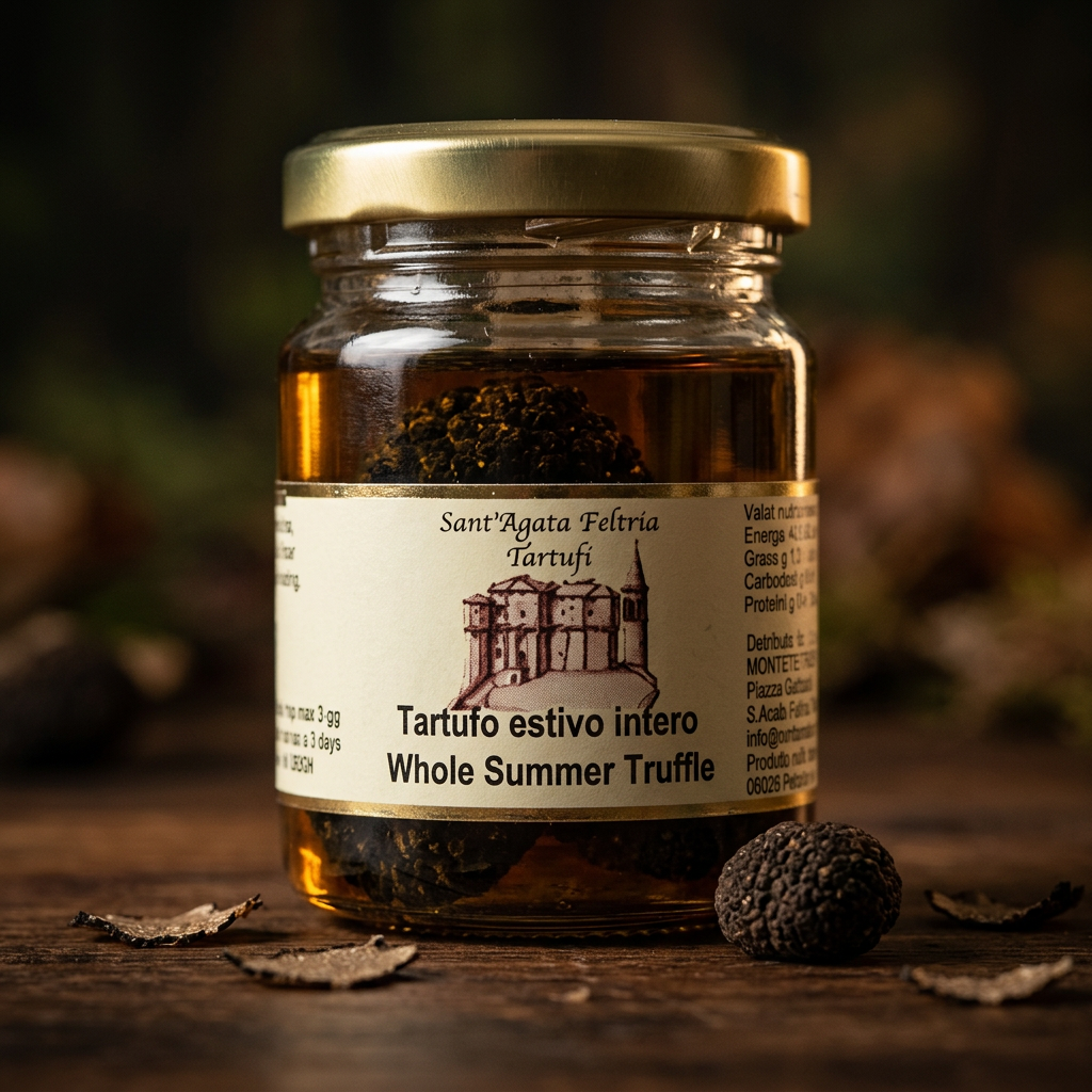 Trufa Negra Inteira de Verão de Sant'Agata Feltria