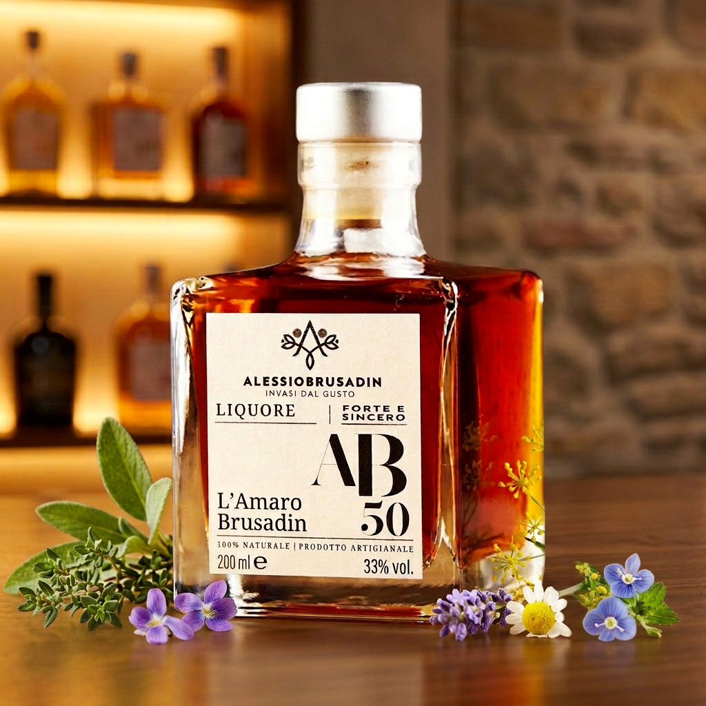 Amaro Artigianale con Scorze d'Arancio