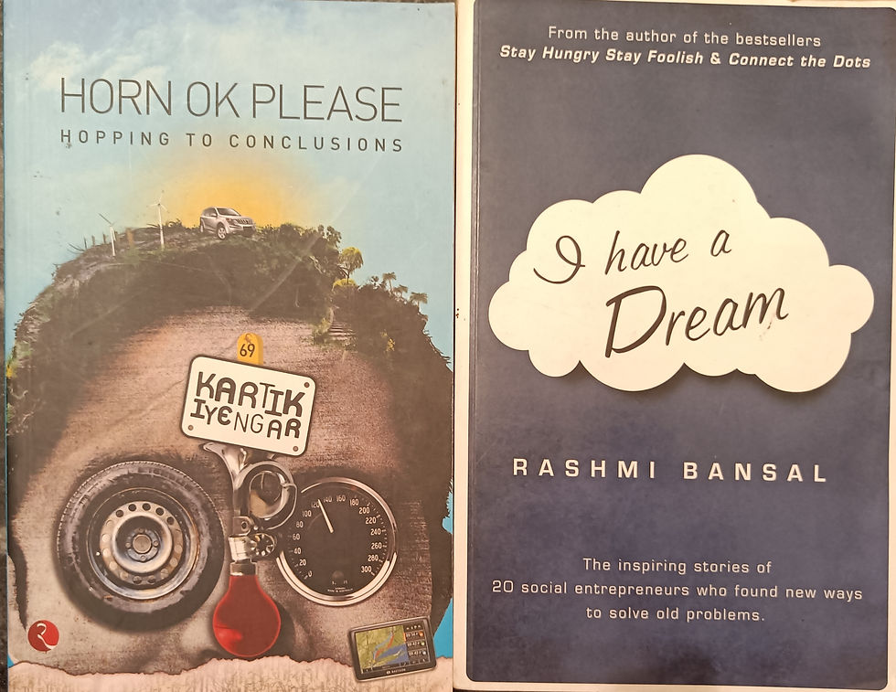 Set of 2 Horn ok please and I have a dream