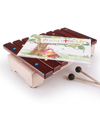 木琴 シロフォン 楽器 木琴 GRILLO グリッロ 木琴おもちゃ マストロ・ジェッペットgrillo (グリッロ）｜木の