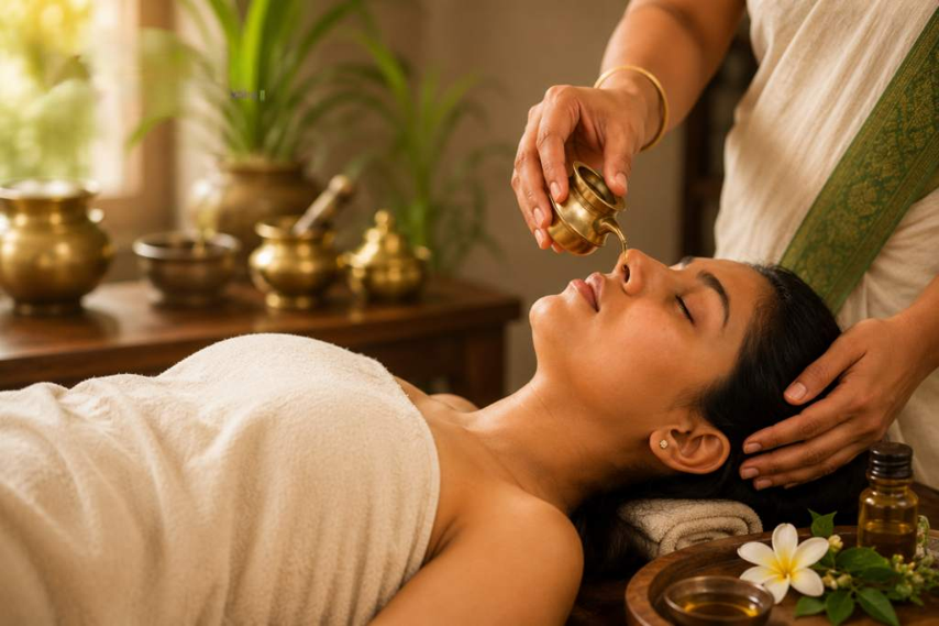 Ayurvedic Nasya treatment for sinus - Patanjali Wellness Indirapuram