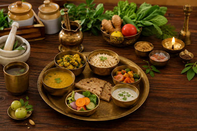 Ayurvedic diet with healthy foods — Patanjali Wellness Indirapuram