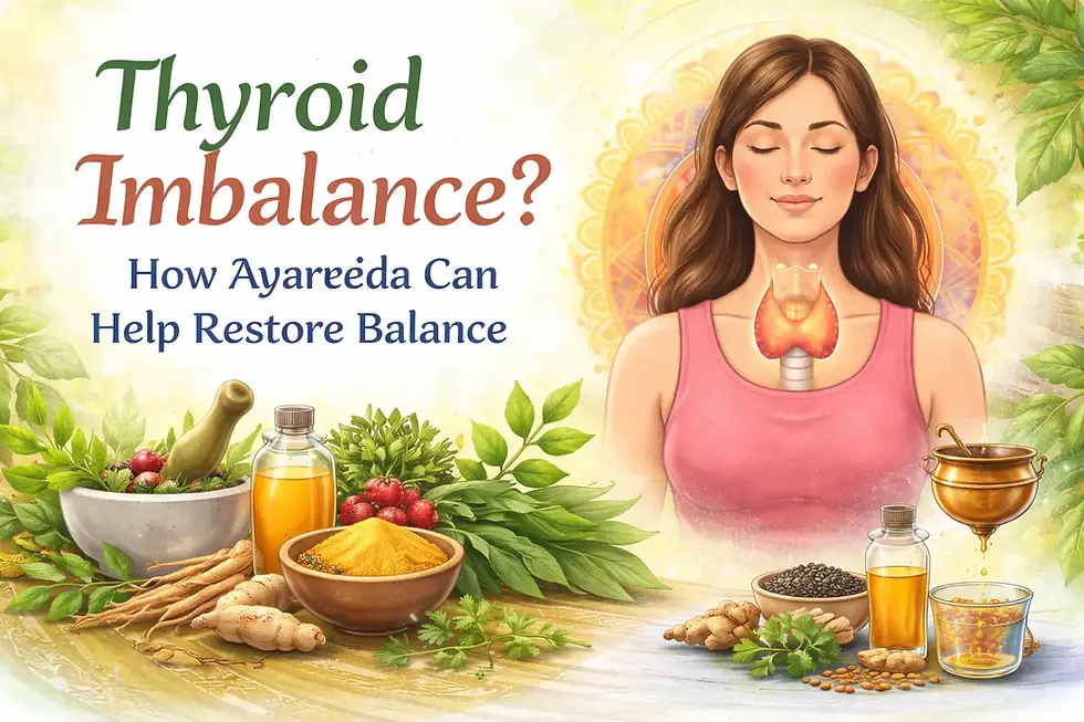 Thyroid Imbalance Treatment with Ayurveda- Patanjali wellness Indirapuram