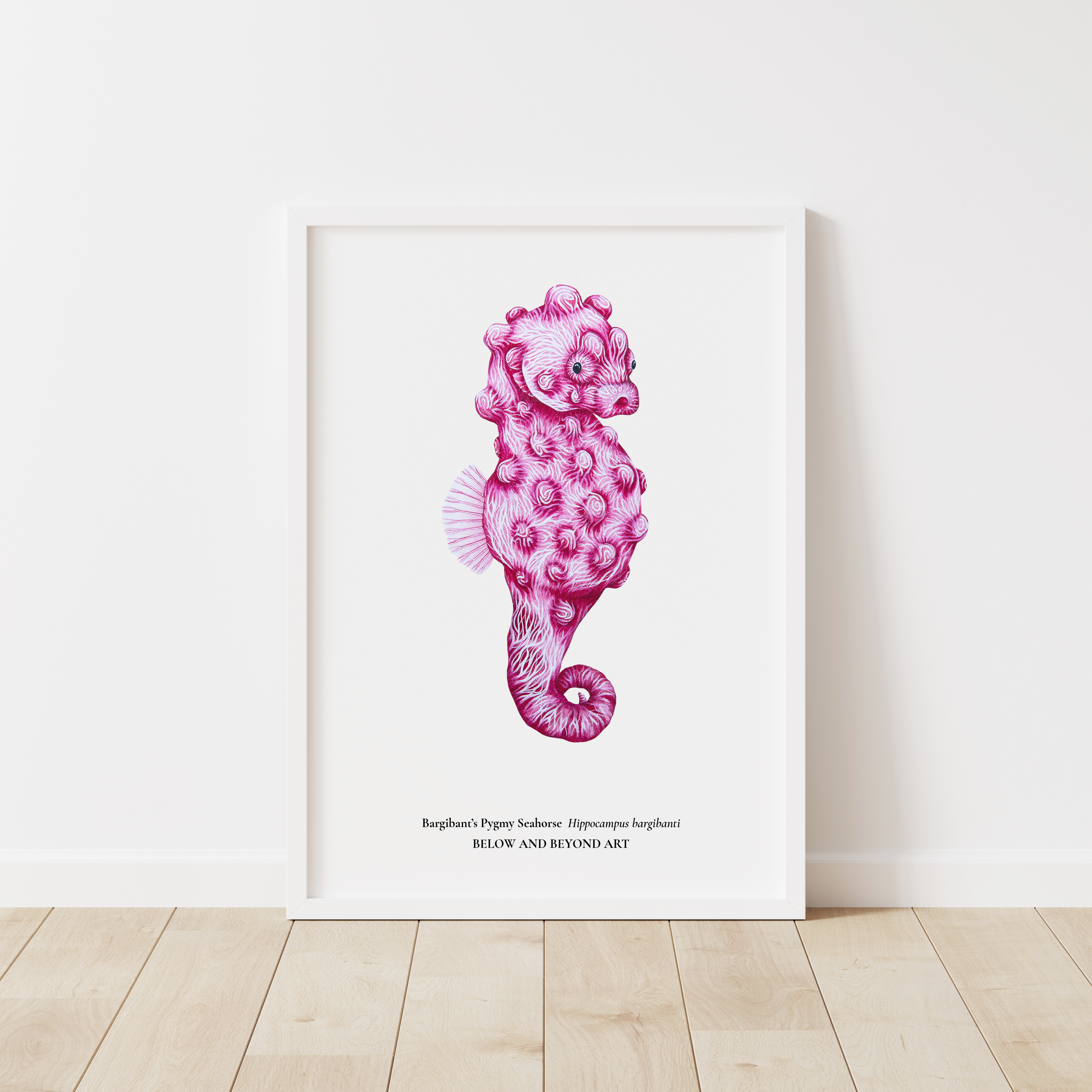 'Bargibant's Pygmy Seahorse' A5 Limited Edition Print