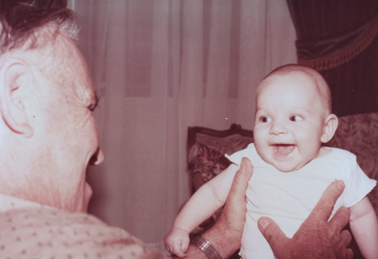 Laughing at my Grandfather
