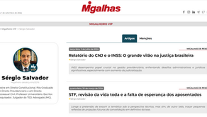 Aqui no Migalhas você encontrará vários artigos do Dr Sérgio. O Migalhas é o maior e mais importante veículo jurídico do Brasil.