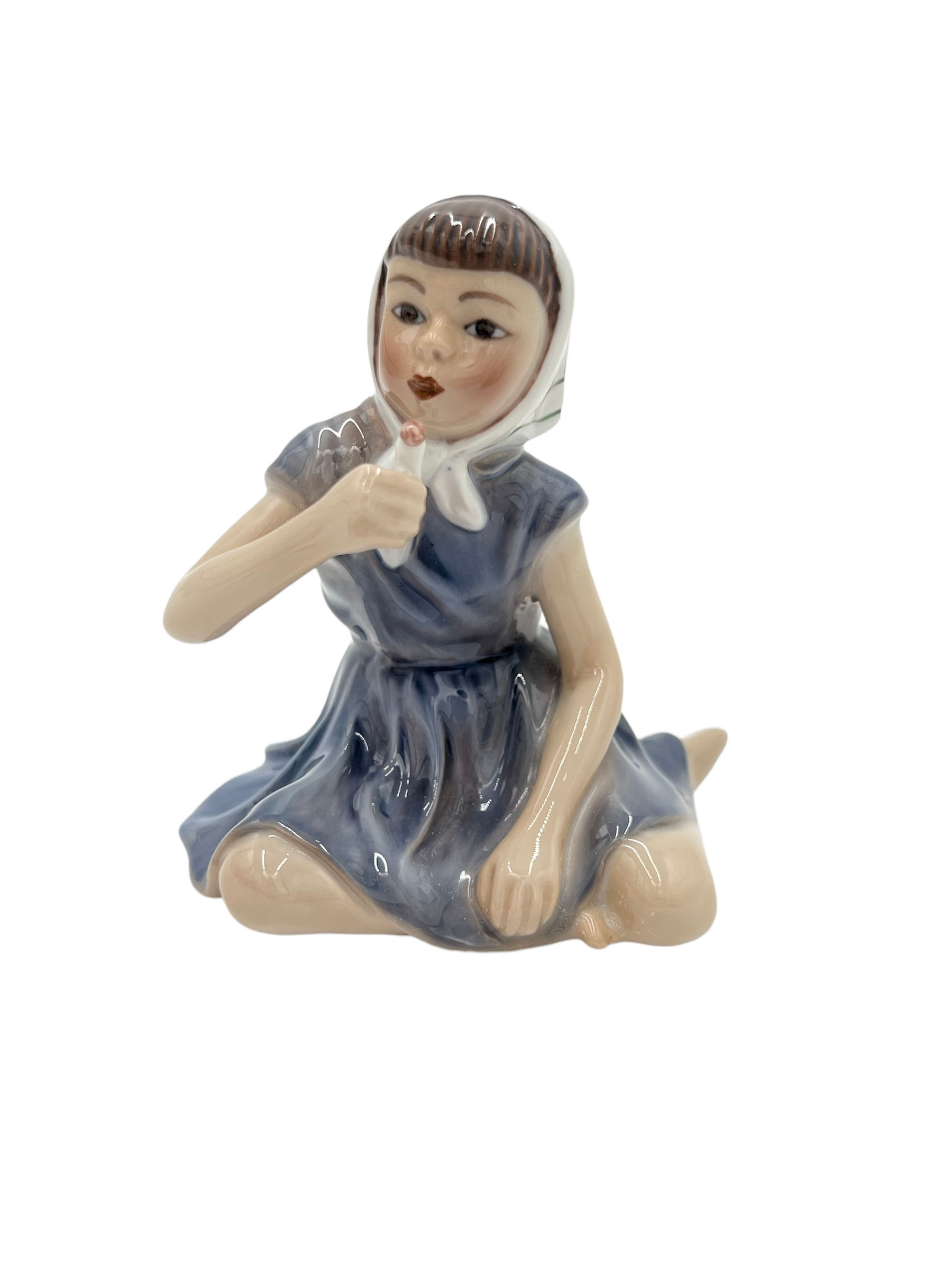 Nr: 1354 - Lille pige med lys "Jette" - Dahl Jensen