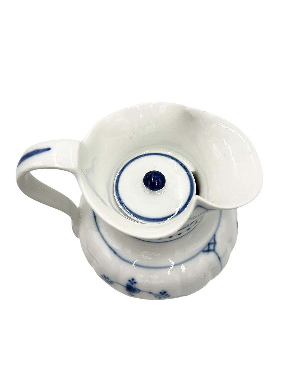 Miniaturebillede: Sjælden kande - Blåmalet Bing og Grøndahl B&G