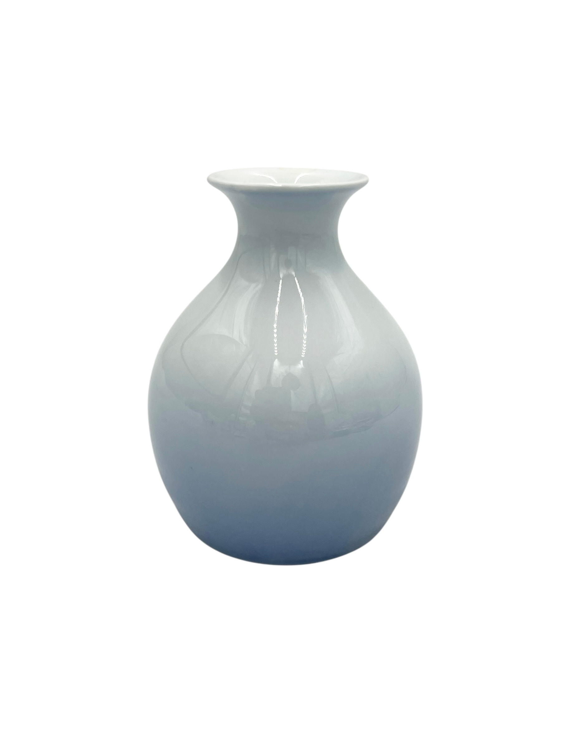 Nr: 1258 - Vase - Blå Tone Bing og Grøndahl B&G