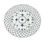 Miniaturebillede: Nr: 1/1099 - Tallerken med gennembrudt kant - Helblonde Royal Copenhagen RC