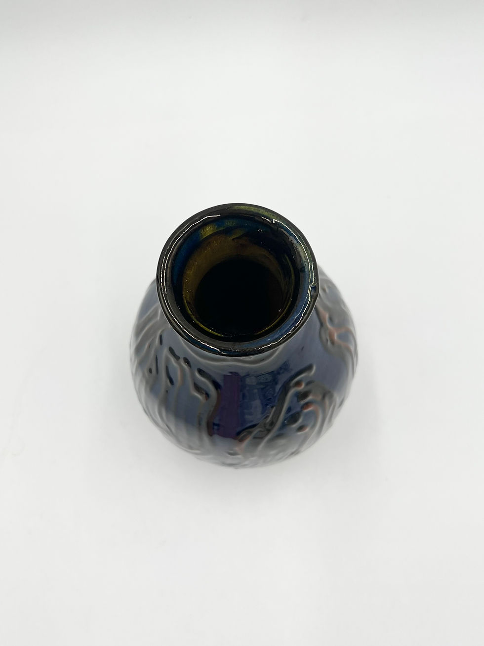 Miniaturebillede: Vase i mørkeblå - Kähler keramik