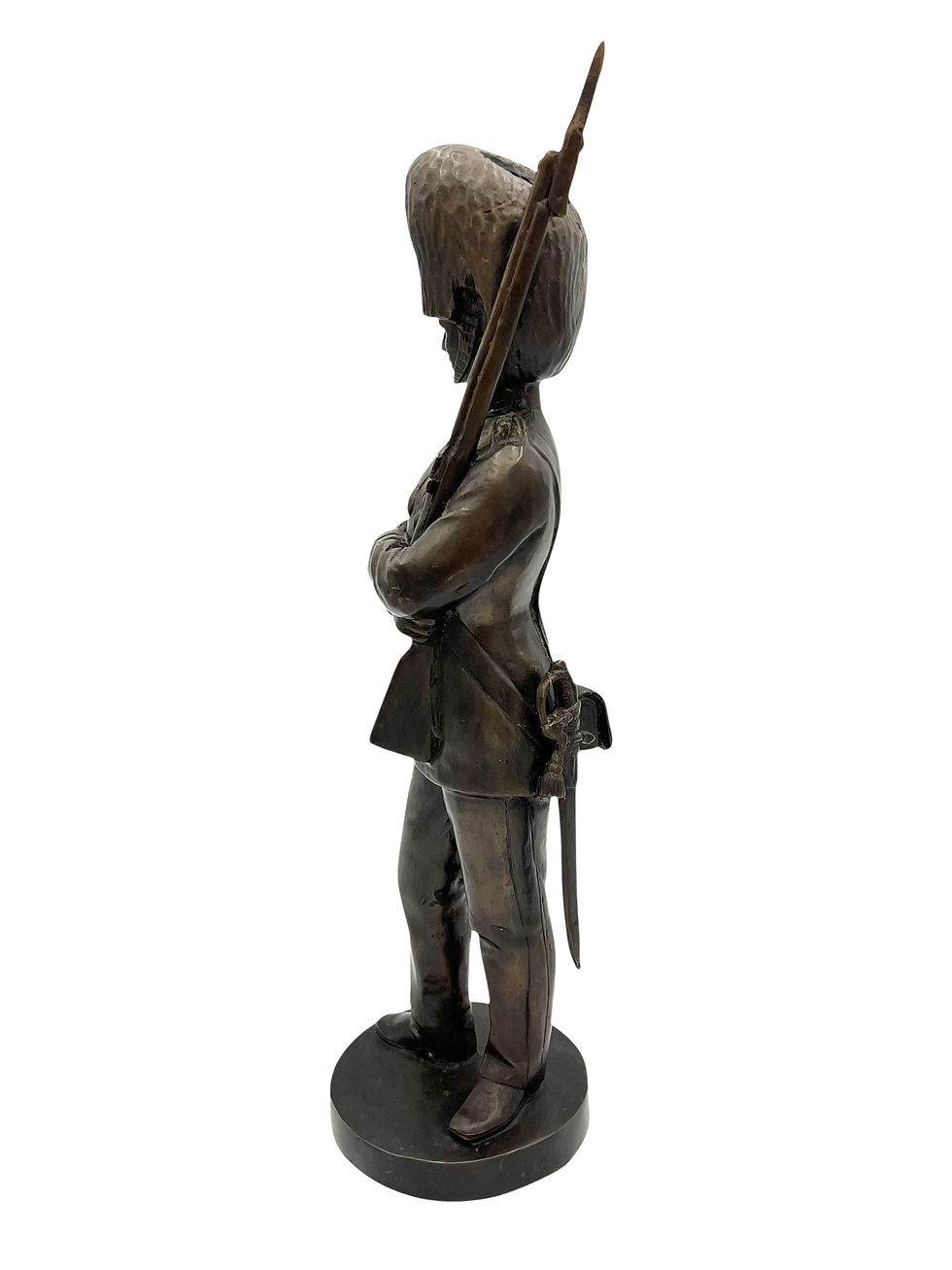 Thumbnail: Skulptur - Garder i bronze