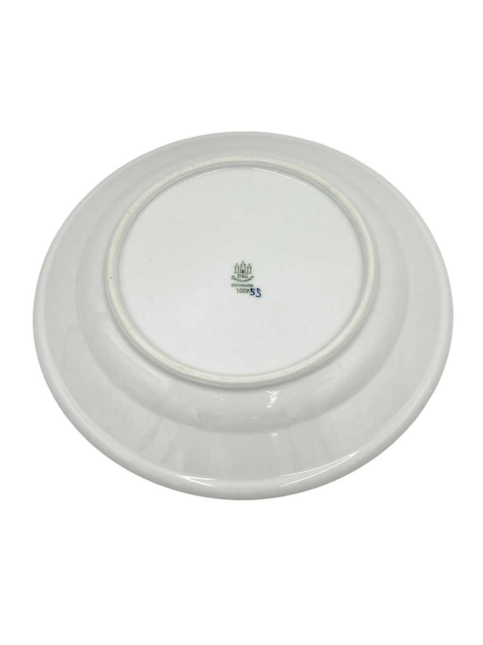 Miniaturebillede: Nr: 716 / 1009 - Middagstallerken - Blåmalet Hotel Bing og Grøndahl B&G