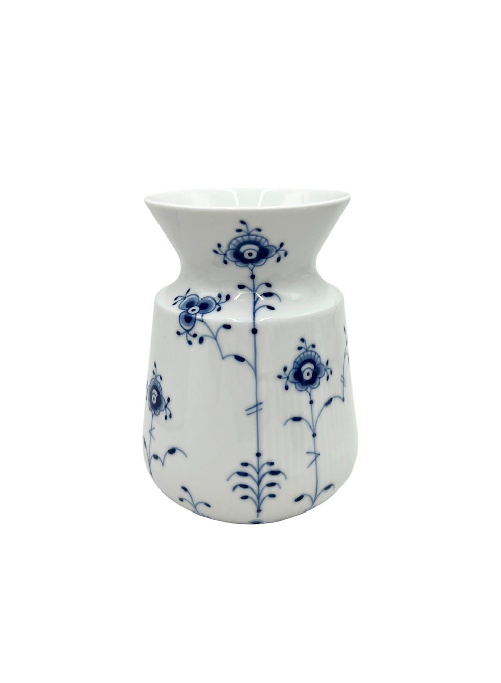 Thumbnail: Nr: 678 - Vase 13 cm - Blå Elements Royal Copenhagen RC